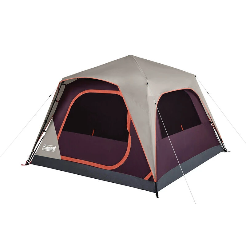 Coleman Skylodge 4-Person Instant Camping Tent, Blackberry 3 Coleman Skylodge 4-Person Instant Camping Tent, Blackberry