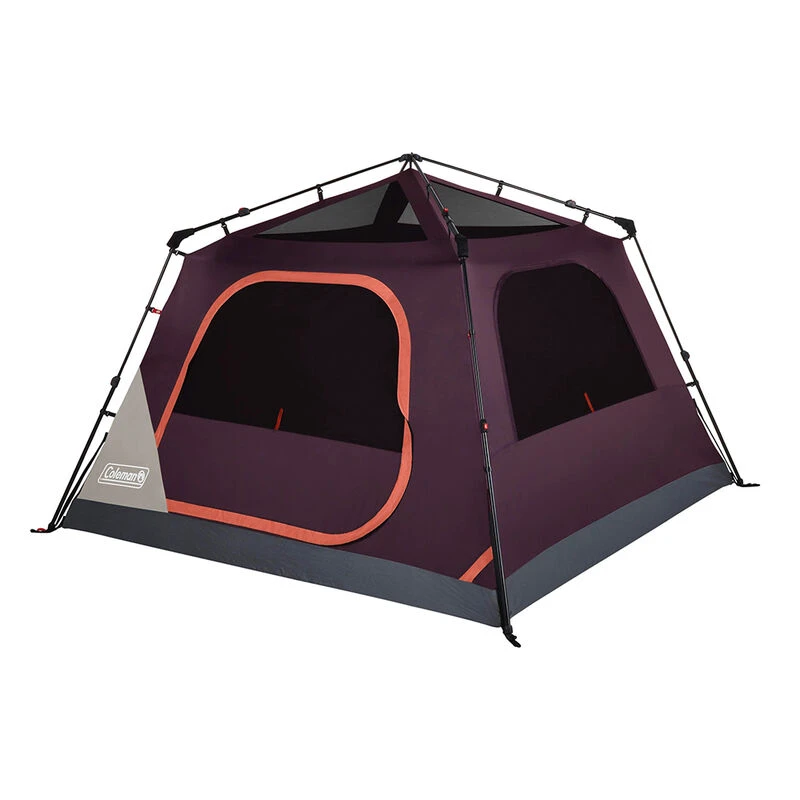 Coleman Skylodge 4-Person Instant Camping Tent, Blackberry 4 Coleman Skylodge 4-Person Instant Camping Tent, Blackberry - Image 2