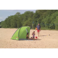 Coleman Beach Canopy Sun Shelter, Green -Campout Gear Shop 2000002120