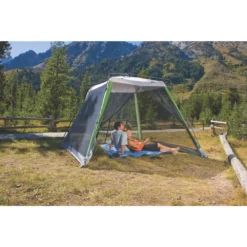 Coleman 10 X 10 Screened Canopy Sun Shelter With Instant Setup -Campout Gear Shop 2000004415 LS