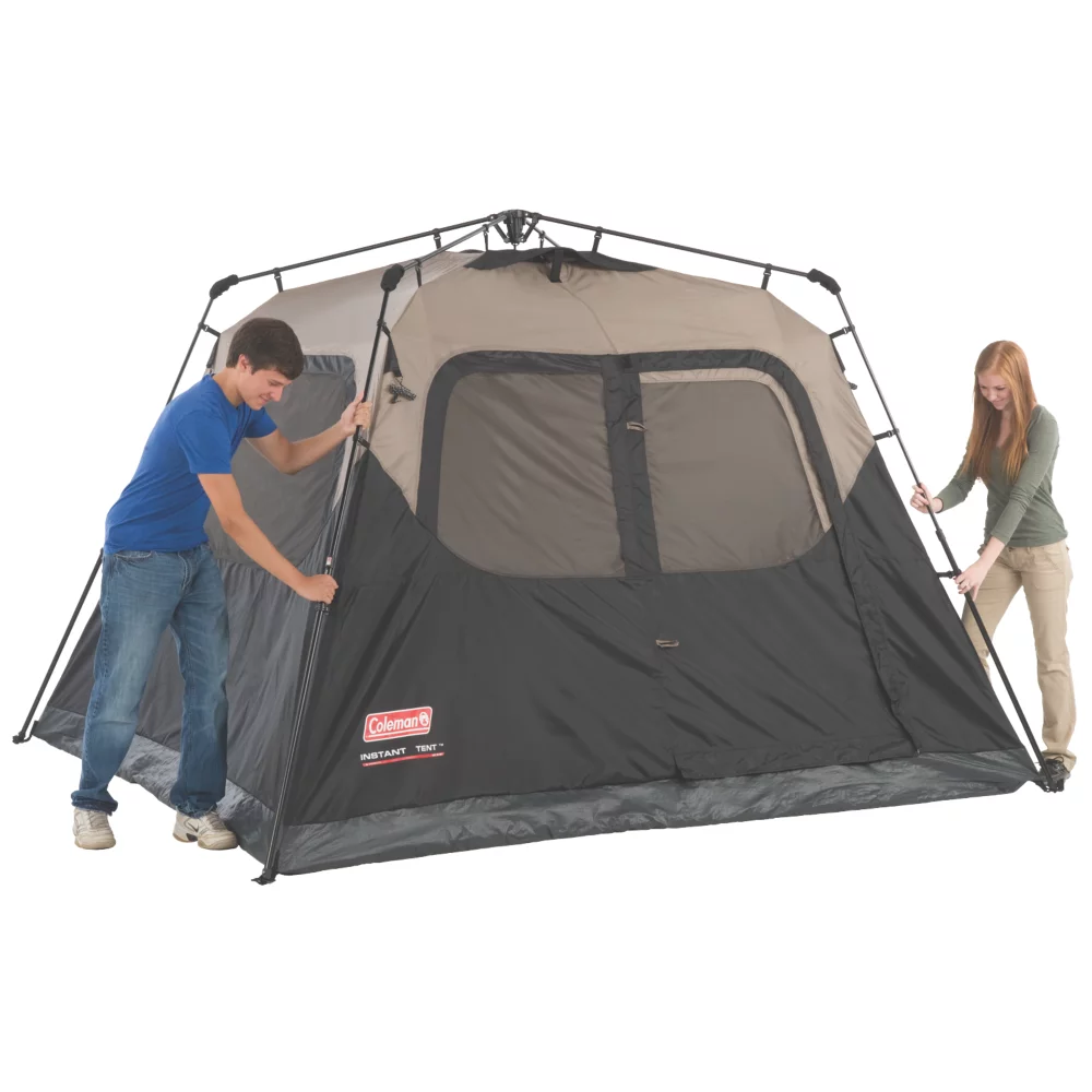Coleman 4-Person Cabin Camping Tent With Instant Setup 7 Coleman 4-Person Cabin Camping Tent With Instant Setup - Image 5