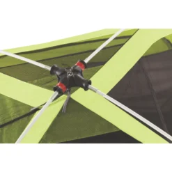 Coleman 6-Person Steel Creek™ Fast Pitch™ Dome Camping Tent With Screen Room, Green -Campout Gear Shop 2000018059 poles