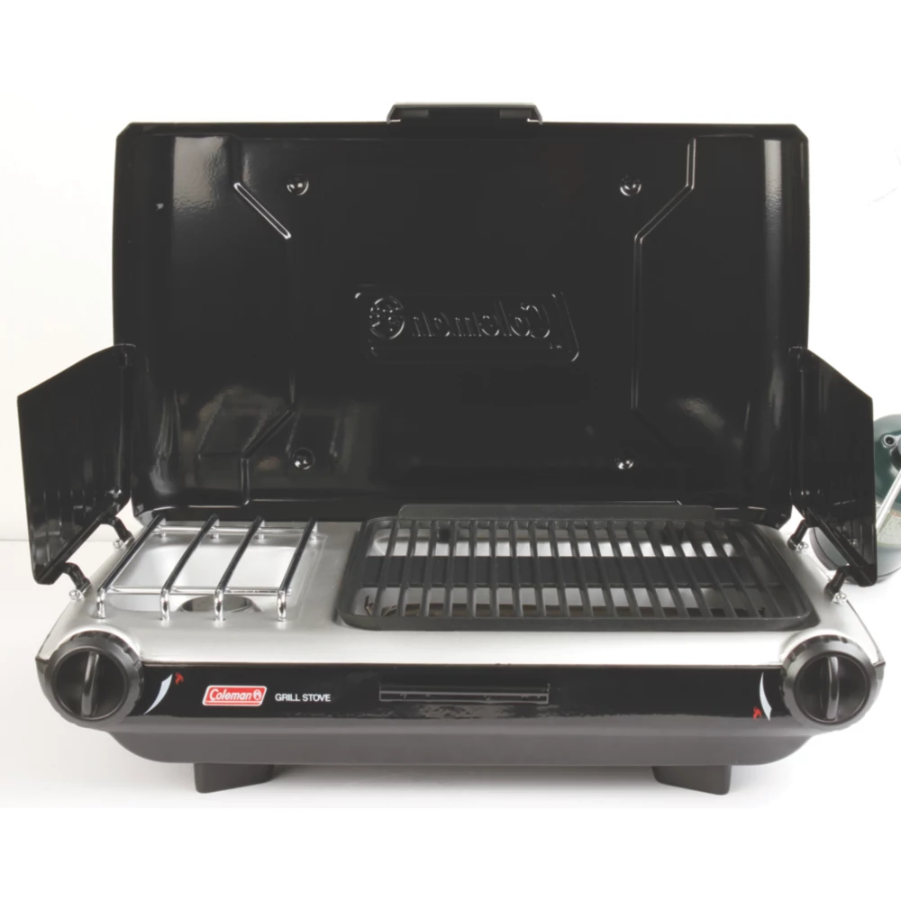 Coleman Tabletop Propane Gas Camping Grill/Stove, 2-Burner 4 Coleman Tabletop Propane Gas Camping Grill/Stove, 2-Burner - Image 2