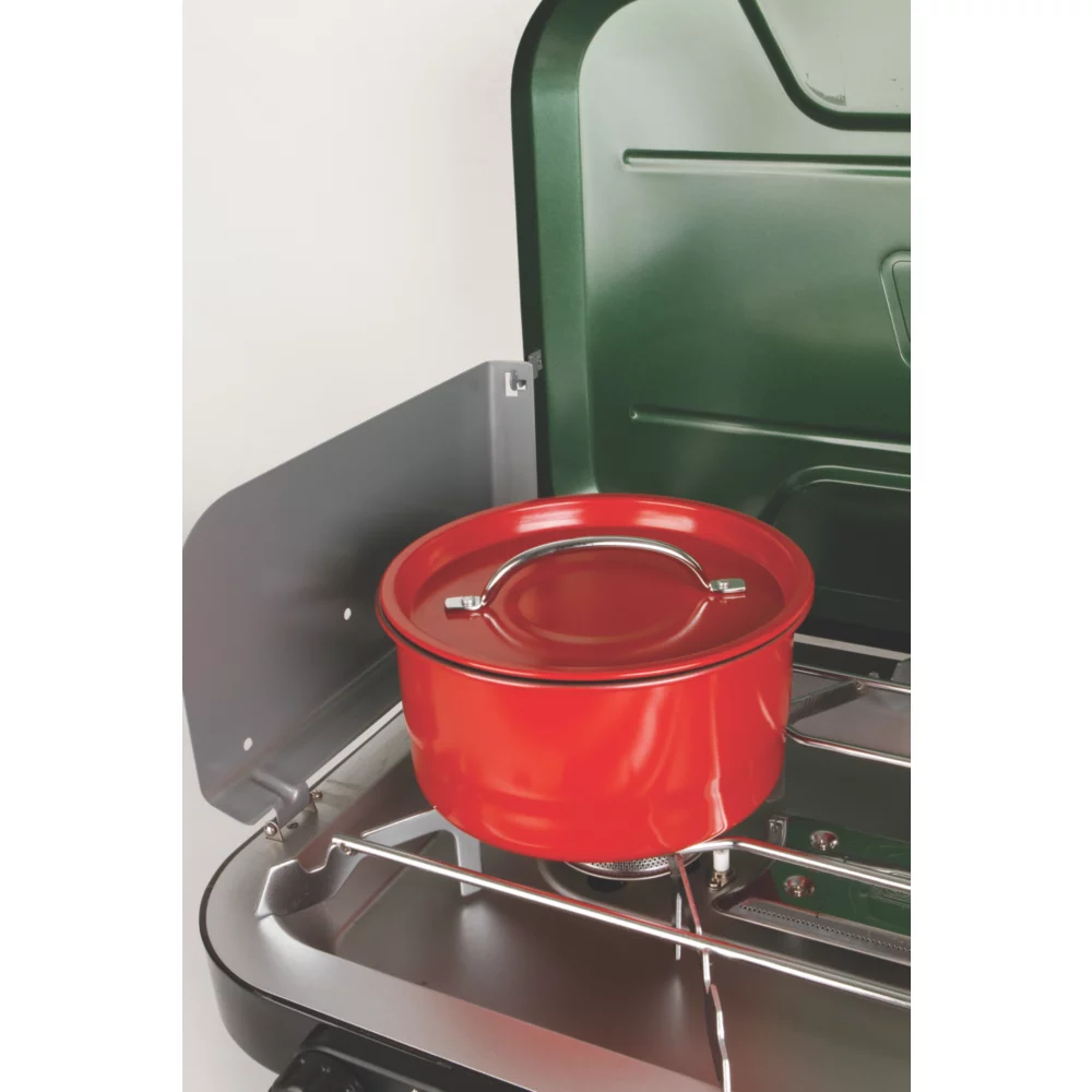 Coleman Even-Temp™ Propane Gas Camping Stove, 3-Burner 6 Coleman Even-Temp™ Propane Gas Camping Stove, 3-Burner - Image 4