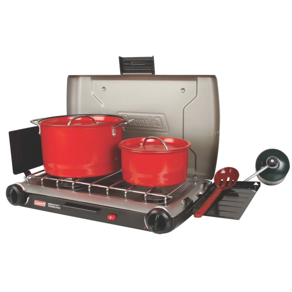 Coleman Triton™ 2-Burner Propane Camping Stove 4 Coleman Triton™ 2-Burner Propane Camping Stove - Image 2