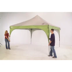 Coleman 12 X 12 Canopy Sun Shelter With Instant Setup 9 Coleman 12 X 12 Canopy Sun Shelter With Instant Setup -Campout Gear Shop 2000024115 Step3