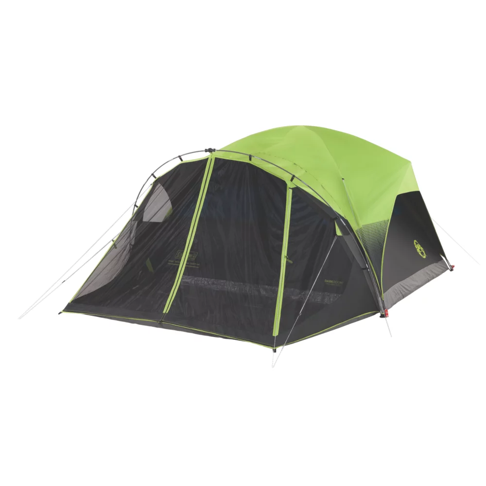Coleman 6-Person Dark Room Fast Pitch Dome Tent With Screen Room 4 Coleman 6-Person Dark Room Fast Pitch Dome Tent With Screen Room - Image 2