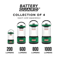 Coleman 1000 Lumens LED Lantern With BatteryGuard™, Green -Campout Gear Shop 2000033983 6 ATF