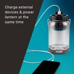 Coleman OneSource™ 600 Lumens LED Lantern & Rechargeable Lithium-Ion Battery -Campout Gear Shop 2000035451 OneSource ATF 6 1