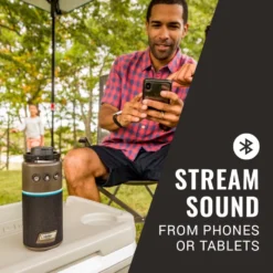 Coleman OneSource™ Bluetooth® Wireless Speaker & Rechargeable Battery -Campout Gear Shop 2000035456 OneSource ATF 3 1