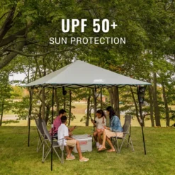 Coleman OneSource™ 10 X 10 Canopy Shelter With LED Lighting & Rechargeable Battery -Campout Gear Shop 2000035460 OneSource ATF 5 1