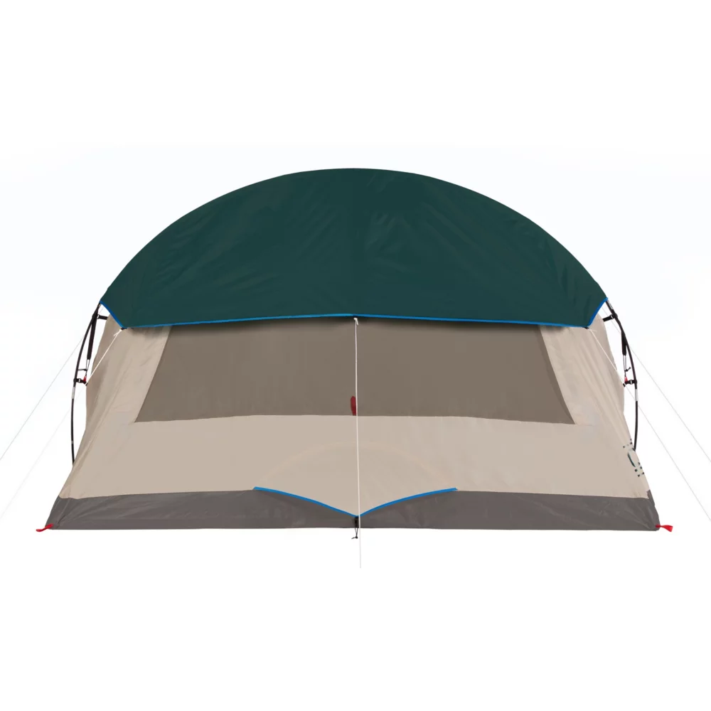 Coleman 4-Person Cabin Tent With Screened Porch, Evergreen 9 Coleman 4-Person Cabin Tent With Screened Porch, Evergreen - Image 7