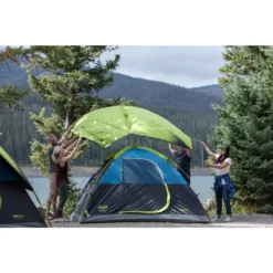 Coleman 4-Person Dark Room Sundome Tent 18 Coleman 4-Person Dark Room Sundome Tent -Campout Gear Shop 2018 Montana 455 Lifestyle