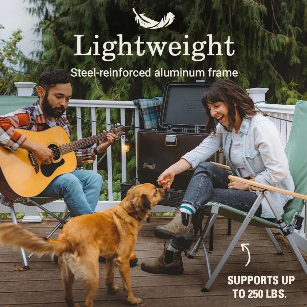 Coleman Living Collection Sling Chair 4 Coleman Living Collection Sling Chair - Image 2