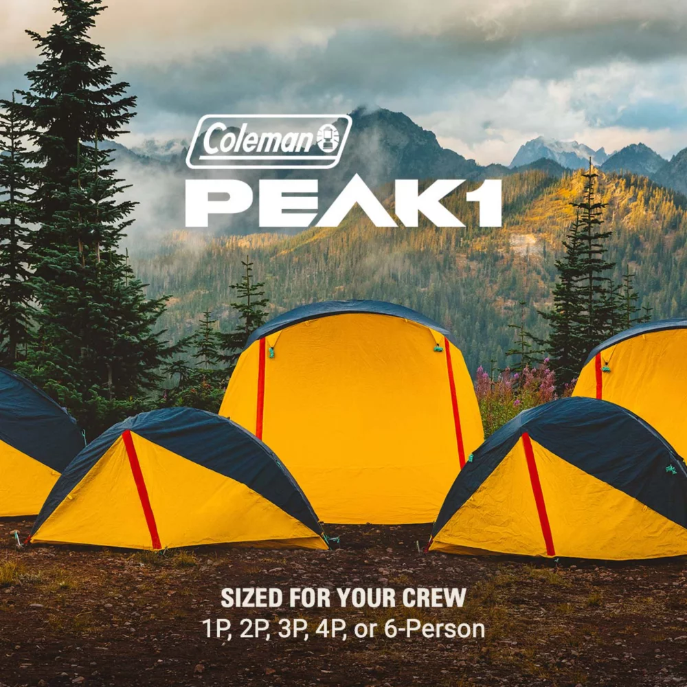 Coleman PEAK1™ 4-Person Dome Tent 9 Coleman PEAK1™ 4-Person Dome Tent - Image 7