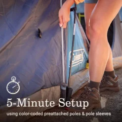 Coleman Skydome™ XL 10-Person Camping Tent With Dark Room™ Technology -Campout Gear Shop 2155783 ATF3