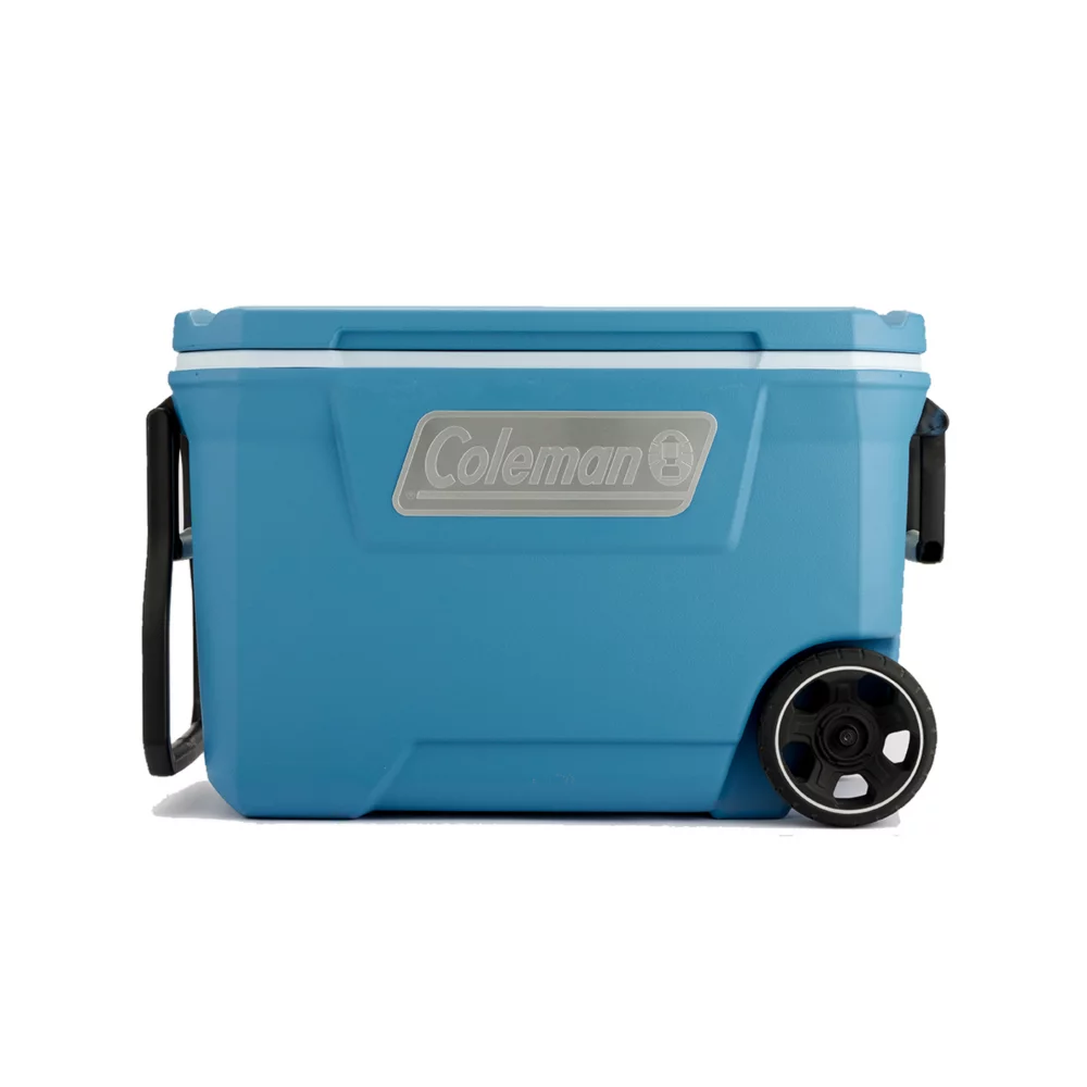 Coleman Atlas Series 62-Quart Wheeled Cooler With Wheels 3 Coleman Atlas Series 62-Quart Wheeled Cooler With Wheels