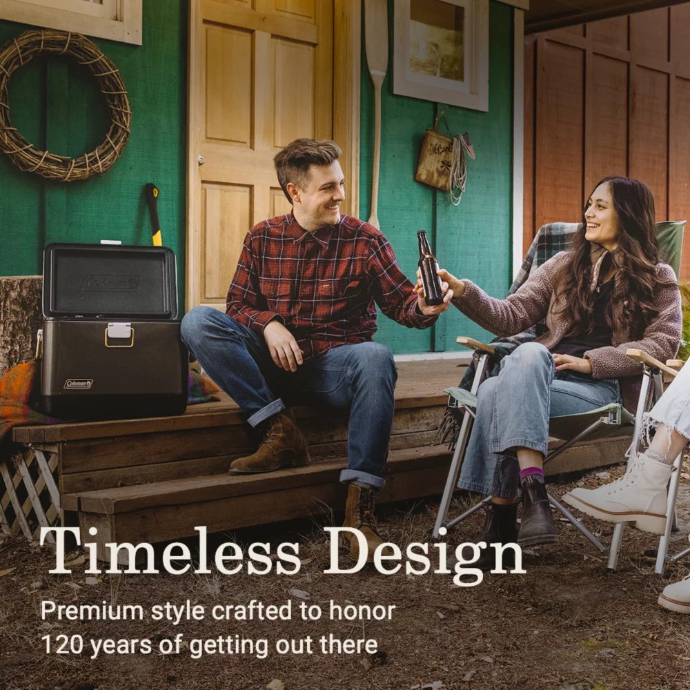 Coleman 1900 Collection™ 20-Quart Steel Belted® Cooler 4 Coleman 1900 Collection™ 20-Quart Steel Belted® Cooler - Image 2