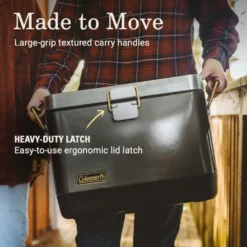 Coleman 1900 Collection™ 20-Quart Steel Belted® Cooler 13 Coleman 1900 Collection™ 20-Quart Steel Belted® Cooler -Campout Gear Shop 2156043 1900Collection 20QT Cooler ATF5