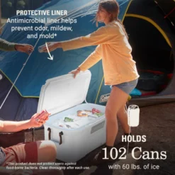 Coleman Atlas Series 120-Quart Marine Cooler -Campout Gear Shop 2156051 ATF5 1