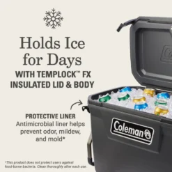Coleman Convoy™ Series 65-Quart Cooler With Wheels 11 Coleman Convoy™ Series 65-Quart Cooler With Wheels -Campout Gear Shop 2156115 ATF3