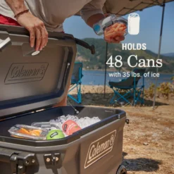 Coleman Convoy™ Series 65-Quart Cooler With Wheels 13 Coleman Convoy™ Series 65-Quart Cooler With Wheels -Campout Gear Shop 2156115 ATF5