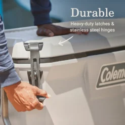 Coleman Convoy™ Series 100-Quart Cooler With Wheels -Campout Gear Shop 2156118 ATF4