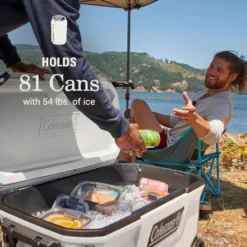 Coleman Convoy™ Series 100-Quart Cooler With Wheels -Campout Gear Shop 2156118 ATF5