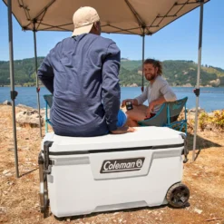 Coleman Convoy™ Series 100-Quart Cooler With Wheels -Campout Gear Shop 2156118 ATF7