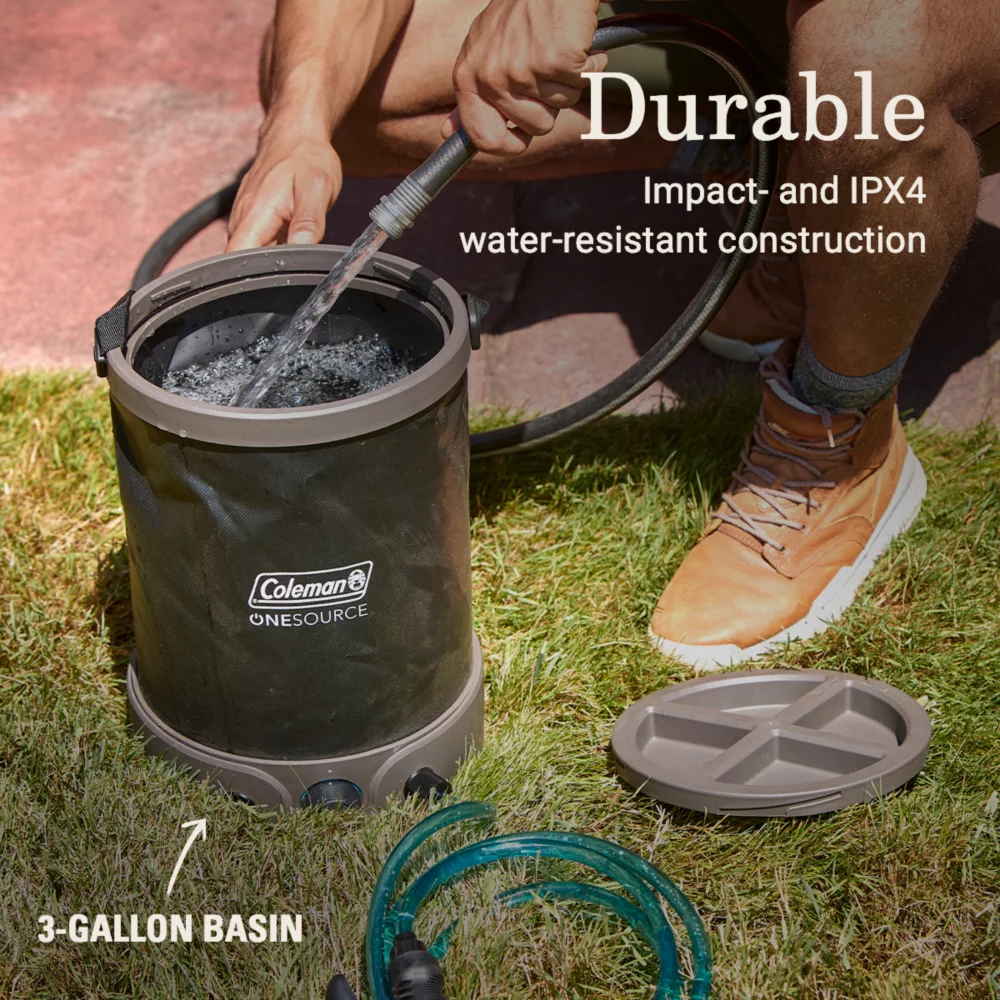 Coleman OneSource Rechargeable Built-In Pump Camp Shower Sprayer 5 Coleman OneSource Rechargeable Built-In Pump Camp Shower Sprayer - Image 3