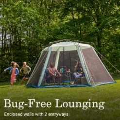 Coleman Skylodge™ 15 X 13 Instant Screen Canopy Tent 11 Coleman Skylodge™ 15 X 13 Instant Screen Canopy Tent -Campout Gear Shop 2156417 ShelterSkylodgeScreenhouse 15x13 ATF3