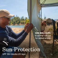 Coleman OASIS™ 10 X 10 Canopy With Sun Wall -Campout Gear Shop 2156418 OasisLite10x10CanopySunWallMoss ATF5