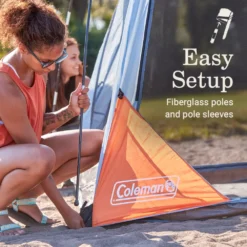 Coleman Skyshade™ 8 X 8 Screen Dome Canopy -Campout Gear Shop 2156422 ShelterSkyshadeScreendome8x8 Fog ATF4