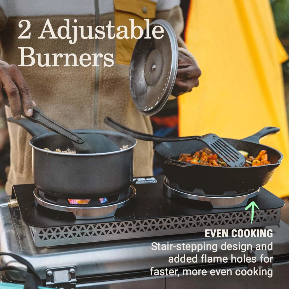 Coleman PEAK1™ 2-Burner Camping Stove 6 Coleman PEAK1™ 2-Burner Camping Stove - Image 4