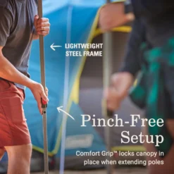 Coleman OASIS™ Lite 7 X 7 Canopy 10 Coleman OASIS™ Lite 7 X 7 Canopy -Campout Gear Shop 2157497 OasisLite7x7CanopyRed ATF3