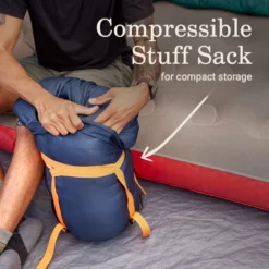 Coleman Big Bay™ 20° Big & Tall Contour Sleeping Bag -Campout Gear Shop 2158165 ATF4