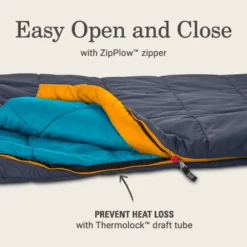 Coleman Big Bay™ 20° Big & Tall Contour Sleeping Bag -Campout Gear Shop 2158165 ATF5