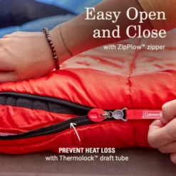 Coleman Tidelands™ 40° Mummy Sleeping Bag -Campout Gear Shop 2158201 ATF4