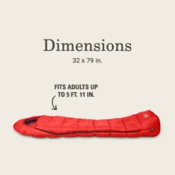 Coleman Tidelands™ 40° Mummy Sleeping Bag -Campout Gear Shop 2158201 ATF5
