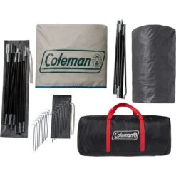 Coleman 6-Person Cabin Tent With Screened Porch -Campout Gear Shop 664473 4