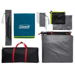 Coleman Dark Room Skydome 4-Person Camping Tent, Blue 25 Coleman Dark Room Skydome 4-Person Camping Tent, Blue -Campout Gear Shop 728236 10