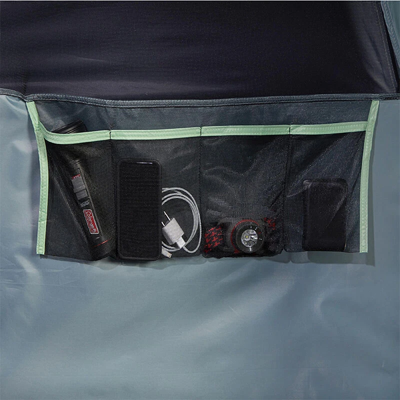 Coleman Dark Room Skydome 4-Person Camping Tent, Blue 13 Coleman Dark Room Skydome 4-Person Camping Tent, Blue - Image 11