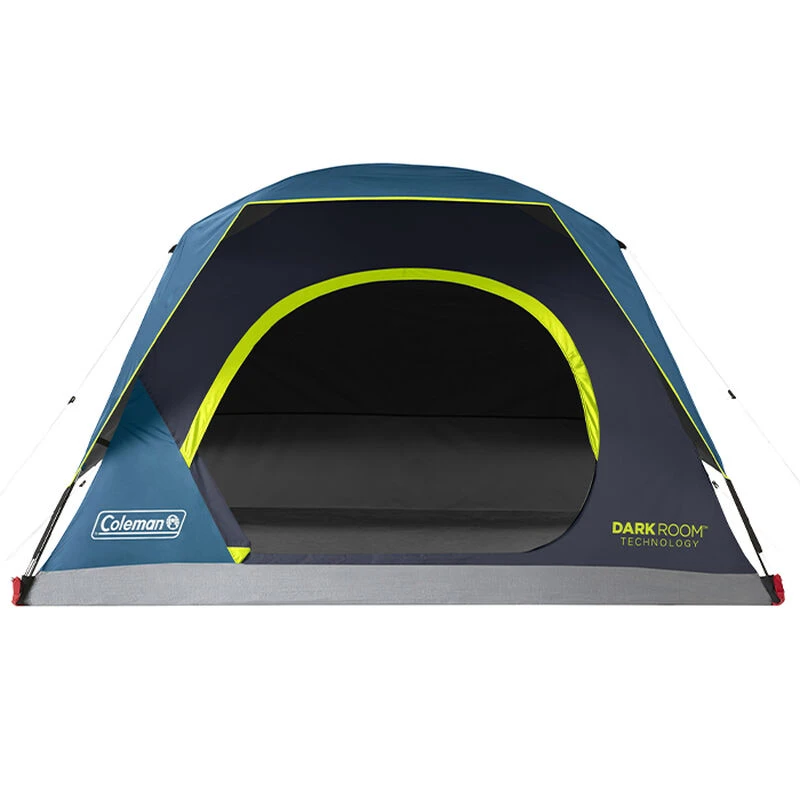 Coleman Dark Room Skydome 4-Person Camping Tent, Blue 4 Coleman Dark Room Skydome 4-Person Camping Tent, Blue - Image 2