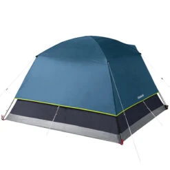 Coleman Dark Room Skydome 4-Person Camping Tent, Blue 18 Coleman Dark Room Skydome 4-Person Camping Tent, Blue -Campout Gear Shop 728236 3