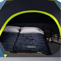 Coleman Dark Room Skydome 4-Person Camping Tent, Blue 21 Coleman Dark Room Skydome 4-Person Camping Tent, Blue -Campout Gear Shop 728236 6