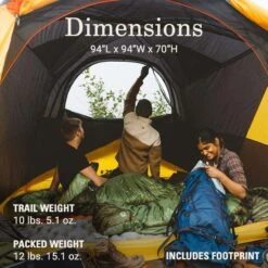 Coleman PEAK1 4-Person Dome Tent -Campout Gear Shop 756050 6