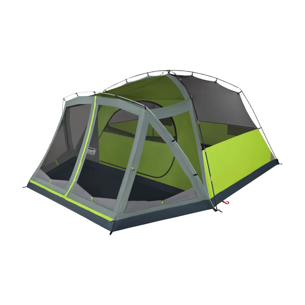 Coleman Skydome™ 6-Person Camping Tent With Screen Room, Rock Grey 9 Coleman Skydome™ 6-Person Camping Tent With Screen Room, Rock Grey - Image 7