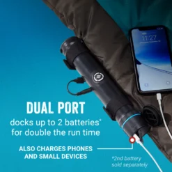 Coleman OneSource™ Heated Sleeping Bag & Rechargeable Battery -Campout Gear Shop Coleman 2000037151 OneSource HeatedSleepingBag ATF4