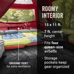 Coleman Skylodge™ 12-Person Camping Tent, Blackberry 15 Coleman Skylodge™ 12-Person Camping Tent, Blackberry -Campout Gear Shop Coleman 2000037534 Skylodge 12P ATF6