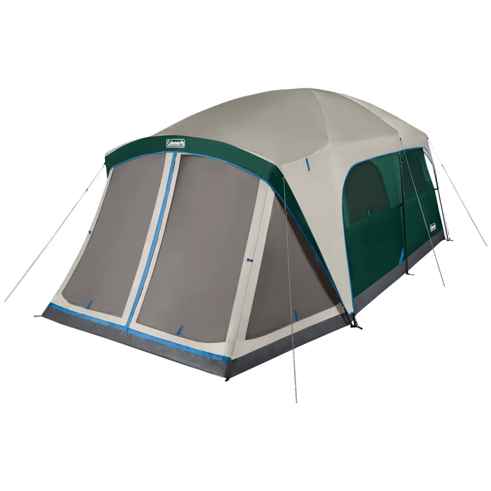 Coleman Skylodge™ 12-Person Camping Tent With Screen Room, Evergreen 3 Coleman Skylodge™ 12-Person Camping Tent With Screen Room, Evergreen